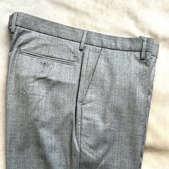 J. Crew Mens Dress Pants | size 34W x 32L | Slim Bedford | Grey - Picture 1 of 12